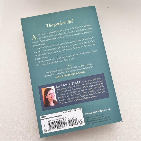 2 for$12📖 The Moon & More by Sarah Dessen - Picture 3 of 8